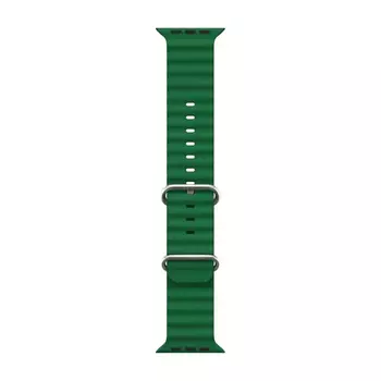 Microsonic Apple Watch SE 2022 44mm Kordon Ocean Band Yeşil