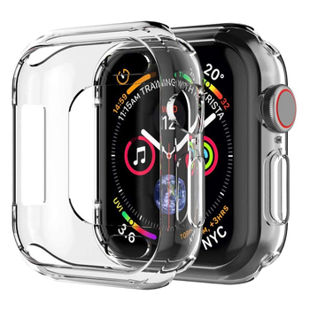 Microsonic Apple Watch Series 1 38mm 360 Full Round Soft Silicone Şeffaf Kılıf Microsonic Apple Watch Series 1 38mm 360 Full Round Soft Silicone Şeffaf Kılıf
