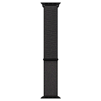 Microsonic Apple Watch Series 1 38mm Nylon Loop Kordon Black Microsonic Apple Watch Series 1 38mm Nylon Loop Kordon Black