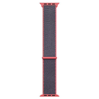 Microsonic Apple Watch Series 1 38mm Nylon Loop Kordon Electric Pink Microsonic Apple Watch Series 1 38mm Nylon Loop Kordon Electric Pink