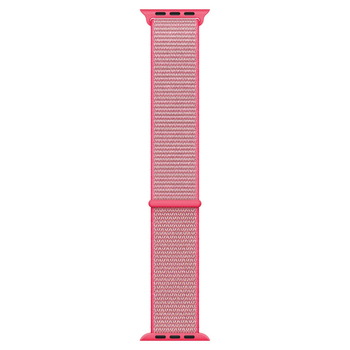 Microsonic Apple Watch Series 1 38mm Nylon Loop Kordon Hot Pink