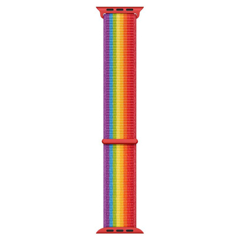 Microsonic Apple Watch Series 1 38mm Nylon Loop Kordon Pride Edition Microsonic Apple Watch Series 1 38mm Nylon Loop Kordon Pride Edition