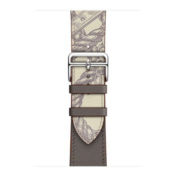 Microsonic Apple Watch Series 1 42mm Swift Leather Double Tour Strap Kahverengi Microsonic Apple Watch Series 1 42mm Swift Leather Double Tour Strap Kahverengi