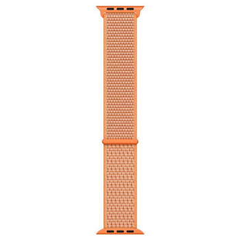 Microsonic Apple Watch Series 2 38mm Nylon Loop Kordon Spicy Orange Microsonic Apple Watch Series 2 38mm Nylon Loop Kordon Spicy Orange