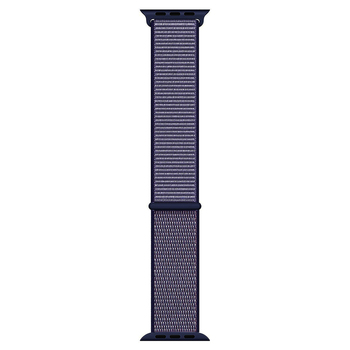 Microsonic Apple Watch Series 5 40mm Nylon Loop Kordon Midnight Blue
