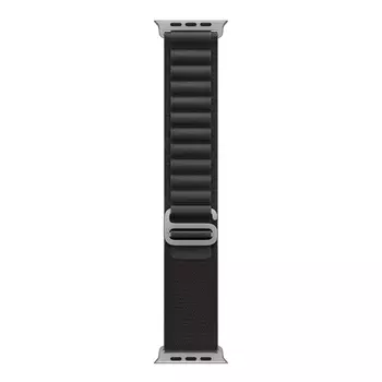 Microsonic Apple Watch Series 7 41mm Kordon Alpine Loop Siyah