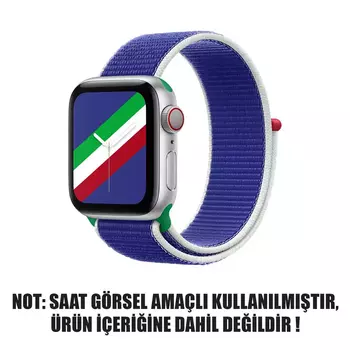 Microsonic Apple Watch Ultra Hasırlı Kordon Woven İtalya International Collection Spor Loop