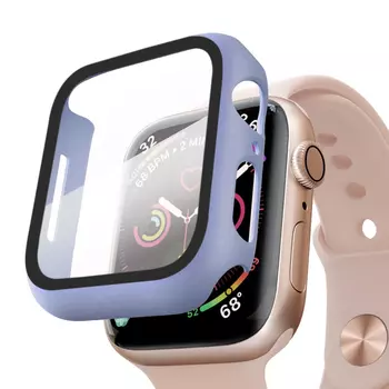 Microsonic Apple Watch Ultra Kılıf Matte Premium Slim WatchBand Lila
