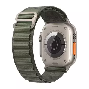 Microsonic Apple Watch Ultra Kordon Alpine Loop Yeşil