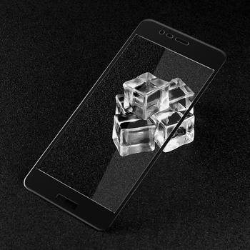 Microsonic Asus Zenfone 3 Max Kavisli Temperli Cam Ekran Koruyucu Film Siyah