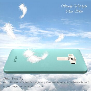 Microsonic Asus Zenfone 3 Kılıf Transparent Soft Beyaz