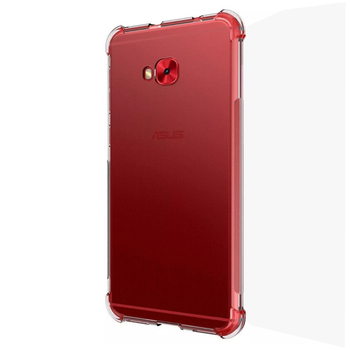 Microsonic Asus Zenfone 4 Selfie (5.5'') ZD553KL Kılıf Anti Shock Silikon Şeffaf