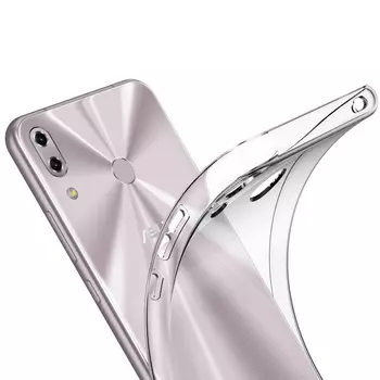 Microsonic Asus Zenfone 5 (6.2'') ZE620KL Kılıf Transparent Soft Beyaz