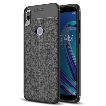 Microsonic Asus Zenfone Max Pro M1 ZB601KL Kılıf Deri Dokulu Silikon Siyah Microsonic Asus Zenfone Max Pro M1 ZB601KL Kılıf Deri Dokulu Silikon Siyah