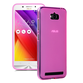 Microsonic Asus Zenfone Max Kılıf Transparent Soft Pembe