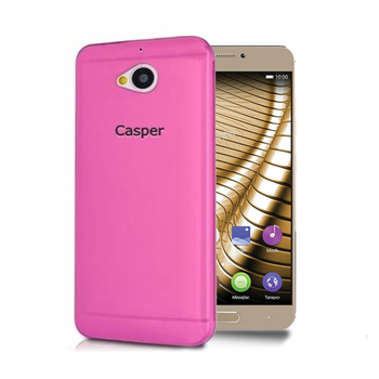 Microsonic Casper Via A1 Kılıf Transparent Soft Pembe