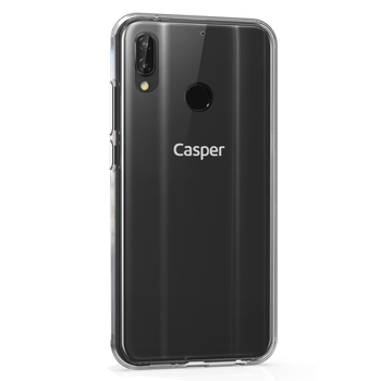 Microsonic Casper Via A3 Kılıf Transparent Soft Beyaz