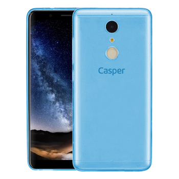 Microsonic Casper Via G1 Plus Kılıf Transparent Soft Mavi