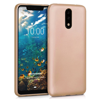 Microsonic Casper Via P3 Kılıf Matte Silicone Gold Microsonic Casper Via P3 Kılıf Matte Silicone Gold