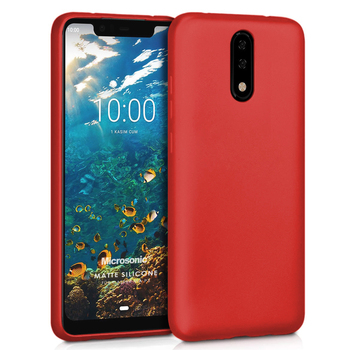 Microsonic Casper Via P3 Kılıf Matte Silicone Kırmızı Microsonic Casper Via P3 Kılıf Matte Silicone Kırmızı