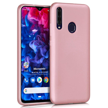 Microsonic General Mobile GM 20 Pro Kılıf Matte Silicone Rose Gold Microsonic General Mobile GM 20 Pro Kılıf Matte Silicone Rose Gold