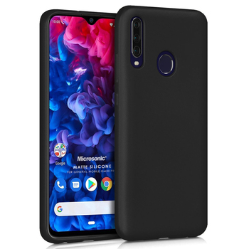 Microsonic General Mobile GM 20 Pro Kılıf Matte Silicone Siyah Microsonic General Mobile GM 20 Pro Kılıf Matte Silicone Siyah