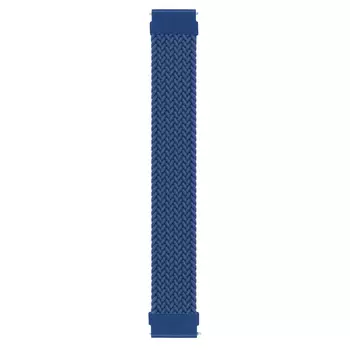 Microsonic Haylou Solar LS02 Kordon, (Large Size, 165mm) Braided Solo Loop Band Lacivert