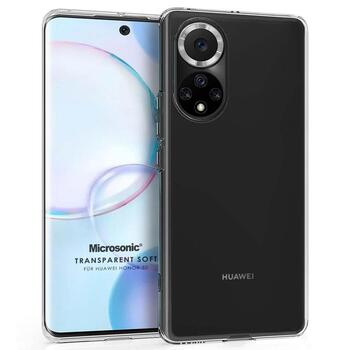 Microsonic Honor 50 Kılıf Transparent Soft Beyaz