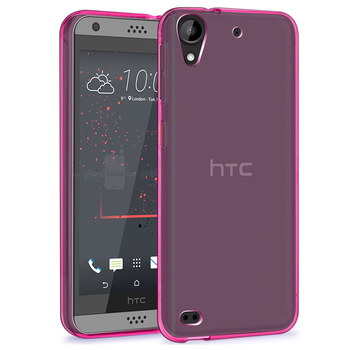 Microsonic HTC Desire 530 Kılıf Transparent Soft Pembe Microsonic HTC Desire 530 Kılıf Transparent Soft Pembe