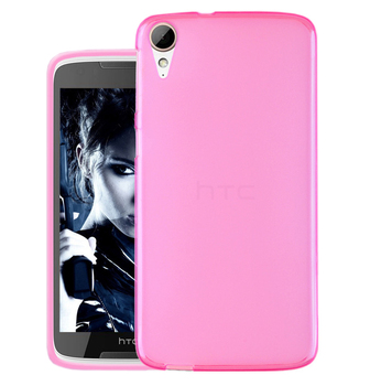 Microsonic HTC Desire 828 Kılıf Transparent Soft Pembe Microsonic HTC Desire 828 Kılıf Transparent Soft Pembe