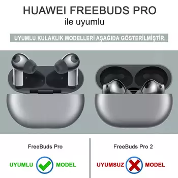 Microsonic Huawei FreeBuds Pro 2 Kılıf Cartoon Figürlü Silikon Crtn-Fgr-Pkebll