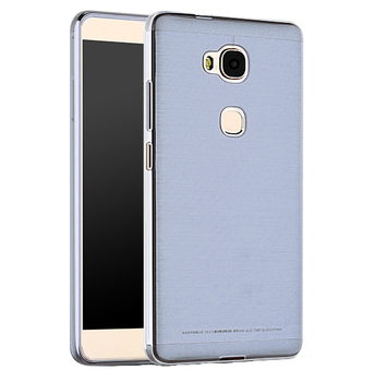 Microsonic Huawei GR5 Kılıf Transparent Soft Mavi Microsonic Huawei GR5 Kılıf Transparent Soft Mavi