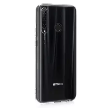 Microsonic Huawei Honor 20 Lite Kılıf Transparent Soft Beyaz