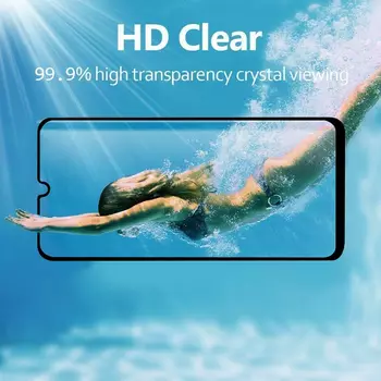 Microsonic Huawei Honor 20 Lite Tam Kaplayan Temperli Cam Ekran Koruyucu Siyah