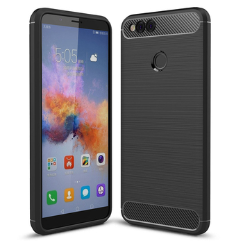 Microsonic Huawei Honor 7X Kılıf Room Silikon Siyah Microsonic Huawei Honor 7X Kılıf Room Silikon Siyah