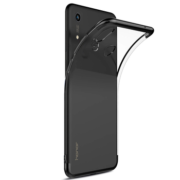Microsonic Huawei Honor 8A Kılıf Skyfall Transparent Clear Siyah