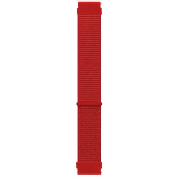 Microsonic Huawei Honor Magic Watch 2 46mm Hasırlı Kordon Woven Sport Loop Kırmızı
