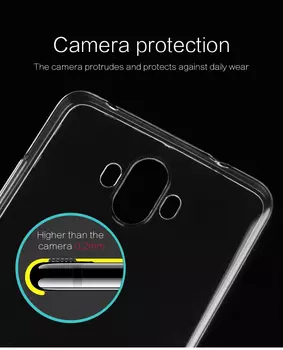 Microsonic Huawei Mate 10 Transparent Soft Kılıf Pembe