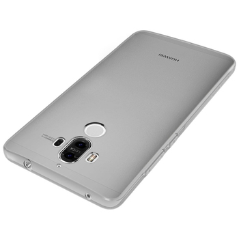 Microsonic Huawei Mate 9 Kılıf Transparent Soft Beyaz