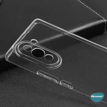 Microsonic Huawei Nova 10 Kılıf Transparent Soft Şeffaf