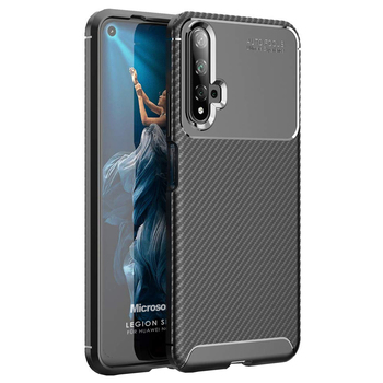 Microsonic Huawei Nova 5T Kılıf Legion Series Siyah Microsonic Huawei Nova 5T Kılıf Legion Series Siyah