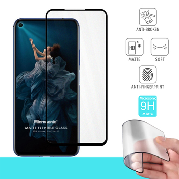 Microsonic Huawei Nova 5T Matte Flexible Ekran Koruyucu Siyah Microsonic Huawei Nova 5T Matte Flexible Ekran Koruyucu Siyah