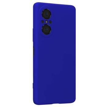Microsonic Huawei Nova 9 SE Kılıf Matte Silicone Mavi