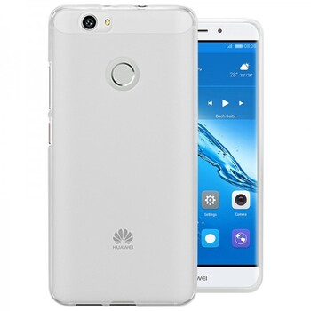 Microsonic Huawei Nova Kılıf Transparent Soft Beyaz Microsonic Huawei Nova Kılıf Transparent Soft Beyaz