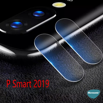 Microsonic Huawei P Smart 2019 Kamera Lens Koruyucu