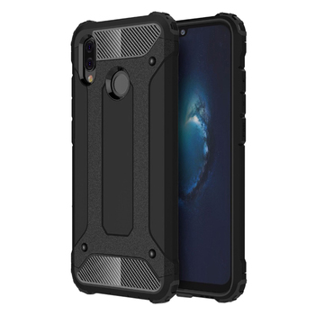 Microsonic Huawei P Smart 2019 Kılıf Rugged Armor Siyah