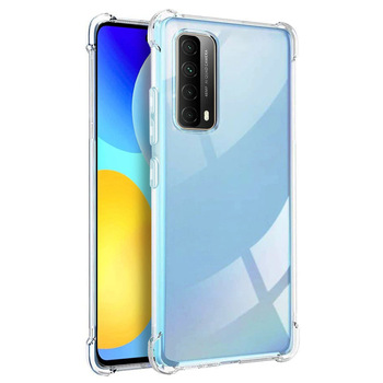 Microsonic Huawei P Smart 2021 Kılıf Anti Shock Silikon Şeffaf