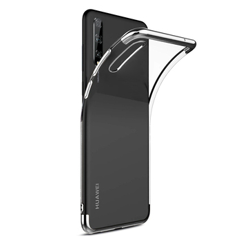 Microsonic Huawei P Smart S Kılıf Skyfall Transparent Clear Gümüş