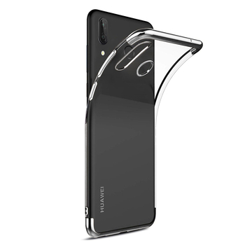 Microsonic Huawei P Smart Z Kılıf Skyfall Transparent Clear Gümüş