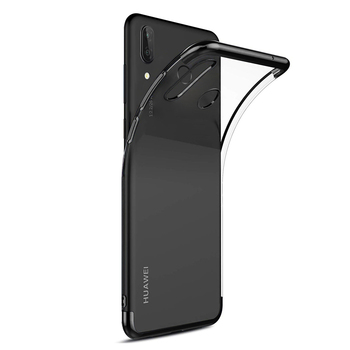 Microsonic Huawei P Smart Z Kılıf Skyfall Transparent Clear Siyah